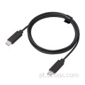 Conjunto de cabos USB Cabo USB4 tipo C